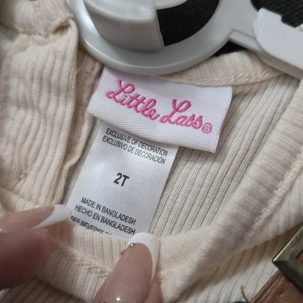 Little Lass Leopard Print Dress with Headband - Picture 7 of 9
